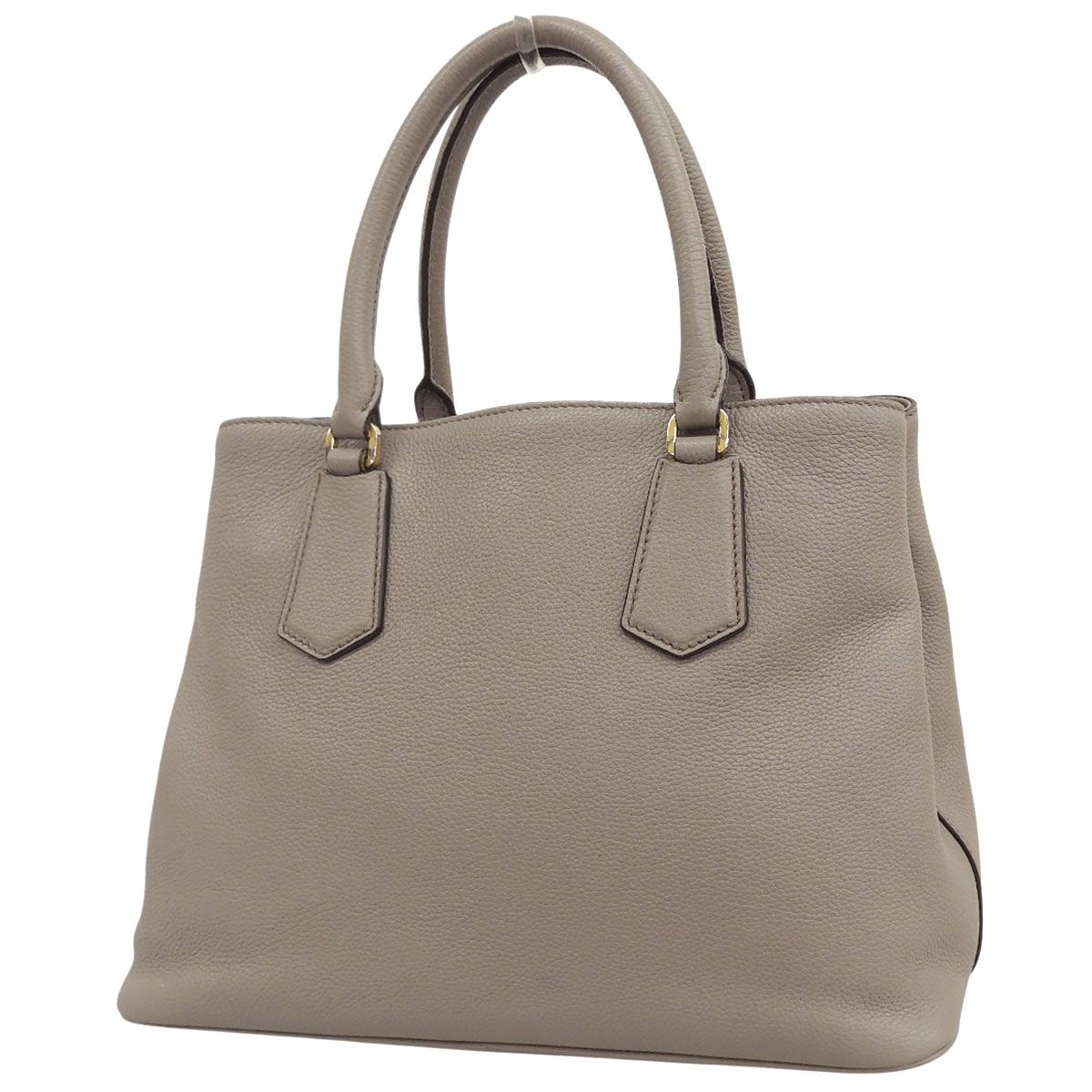 PRADA(プラダ) 2WAY ハンドバッグ ハンドバッグ ショルダー 肩掛け 斜め掛け レザー グレージュ グレー ゴールド金具 レディース 40802189643【中古】【アラモード】 PRADA(プラダ) 2WAY ハンドバッグ ハンドバッグ ショルダー 肩掛け 斜め掛け レザー グレージュ グレー ゴールド金具 レディース 40802189643【中古】【アラモード】