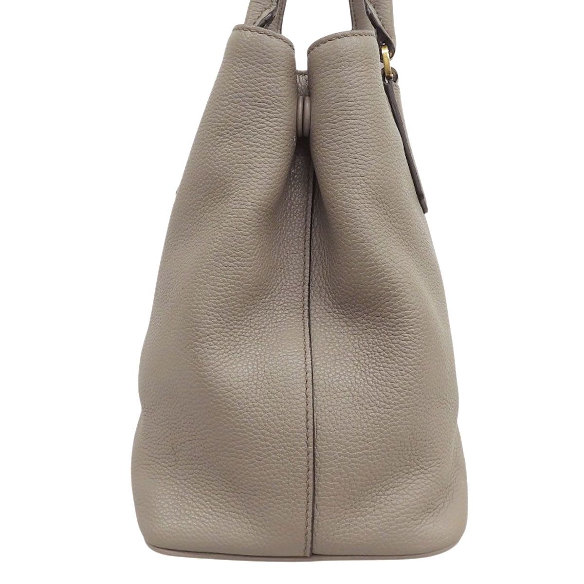 PRADA(プラダ) 2WAY ハンドバッグ ハンドバッグ ショルダー 肩掛け 斜め掛け レザー グレージュ グレー ゴールド金具 レディース 40802189643【中古】【アラモード】 PRADA(プラダ) 2WAY ハンドバッグ ハンドバッグ ショルダー 肩掛け 斜め掛け レザー グレージュ グレー ゴールド金具 レディース 40802189643【中古】【アラモード】