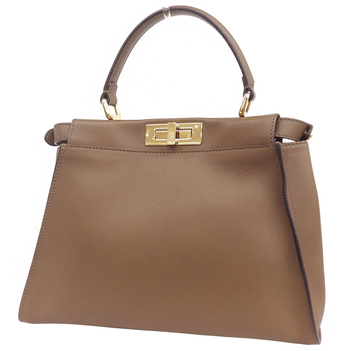 FENDI(フェンディ) セレリア ピーカブー レギュラー ハンドバッグ 2WAY ショルダー 肩掛け 斜め掛け レザー ブラウン茶 ゴールド金具 8BN226 レディース 40802190914【中古】【アラモード】 FENDI(フェンディ) セレリア ピーカブー レギュラー ハンドバッグ 2WAY ショルダー 肩掛け 斜め掛け レザー ブラウン茶 ゴールド金具 8BN226 レディース 40802190914【中古】【アラモード】