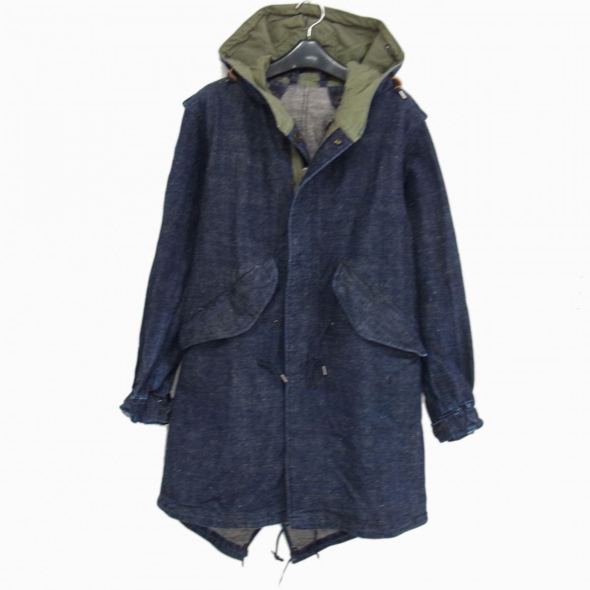定価46,200円◇BUZZ RICKSON'S×BEAMS BOY M-51 デニム モッズコート バズリクソンズ ビームスボーイ BR12266BB レディース 日本製