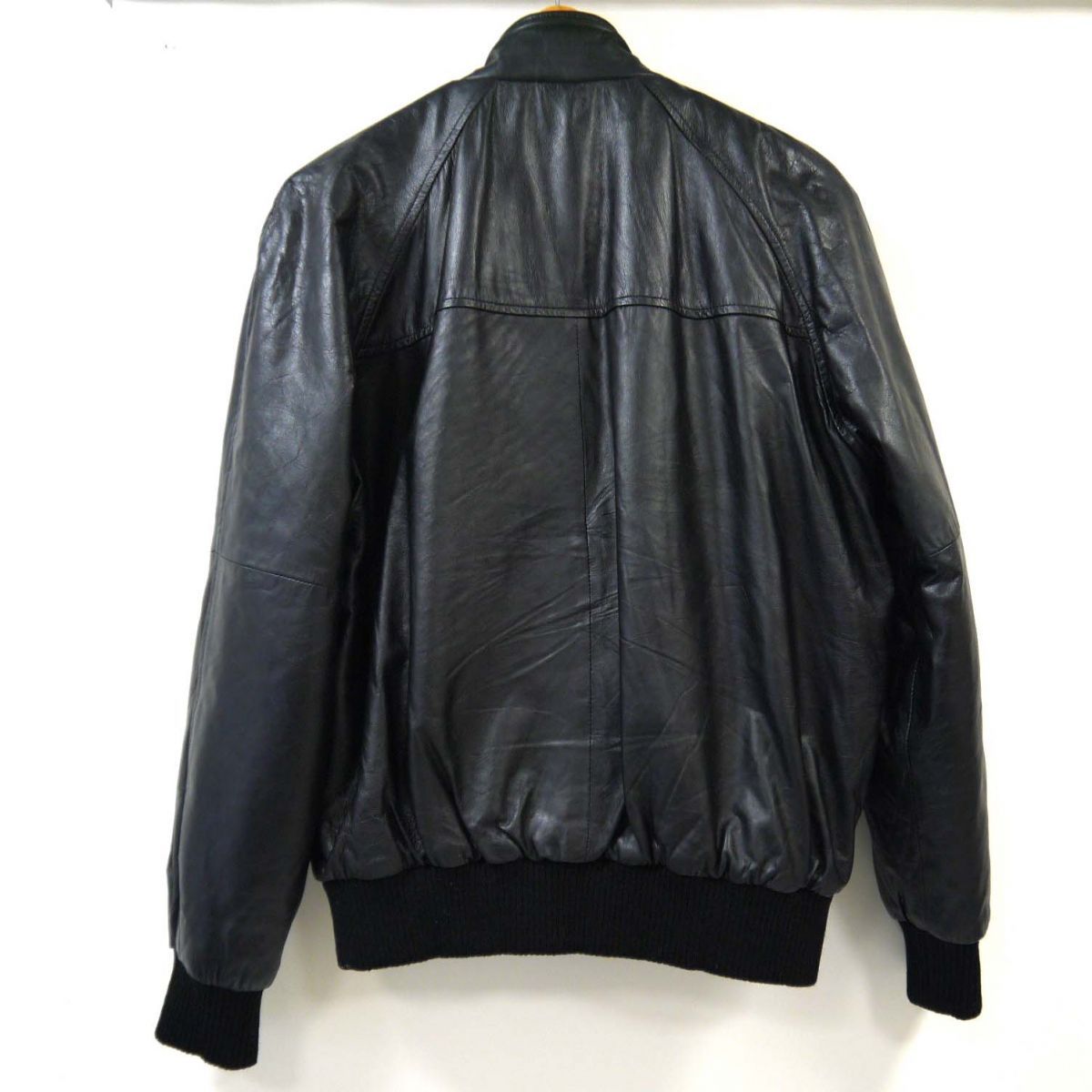 古着◇Herringbone Club レザージャケット ブルゾン ラムレザー 羊革 