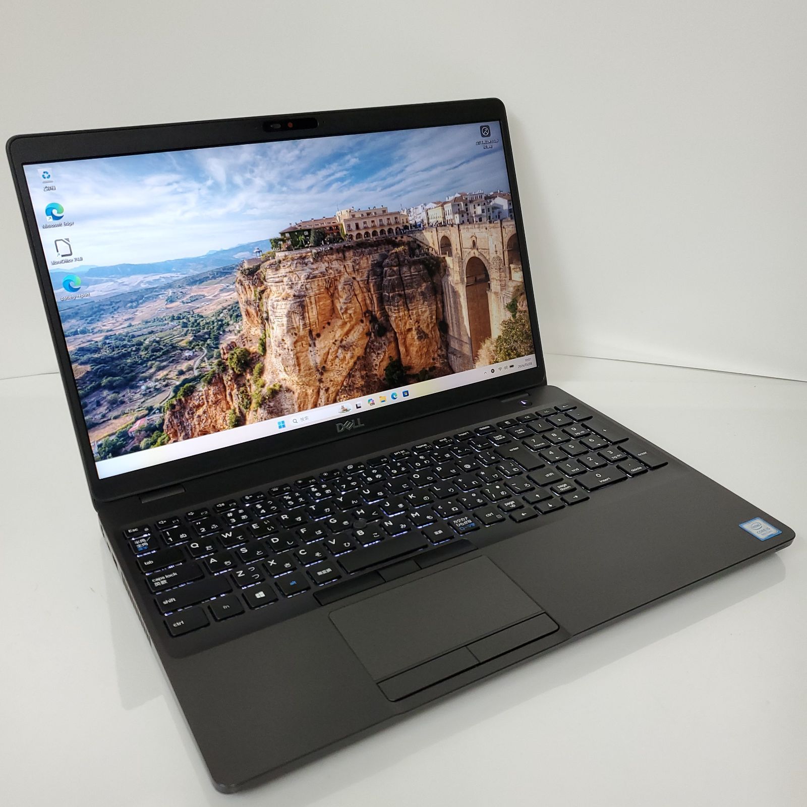 【即使用可能!】Dell Latitude 5500・Intel Core i5・メモリ12GB・SSD512GB・Win11 Pro #001372