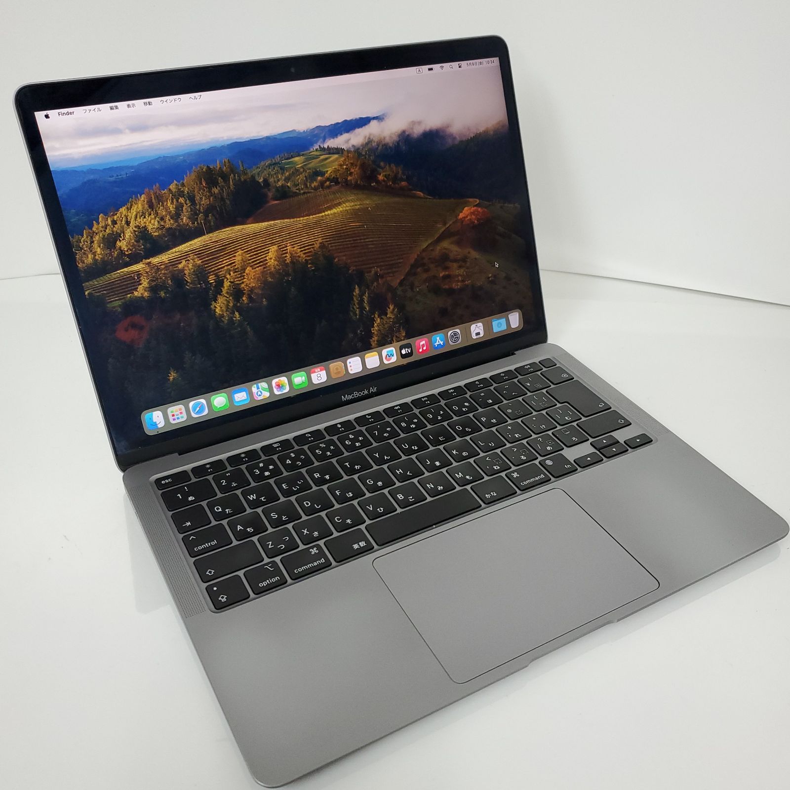 【即使用可能！】Apple A2337 MacBook Air 2020・Apple M1・メモリ8GB・SSD256GB・Sonoma（MacOS）　#001725