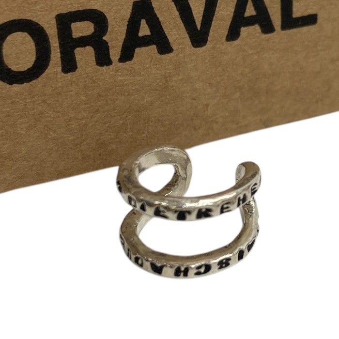 美品/SERGE THORAVAL/セルジュトラヴァル/イヤーカフ/シルバーカラー/外箱付き/FB4371