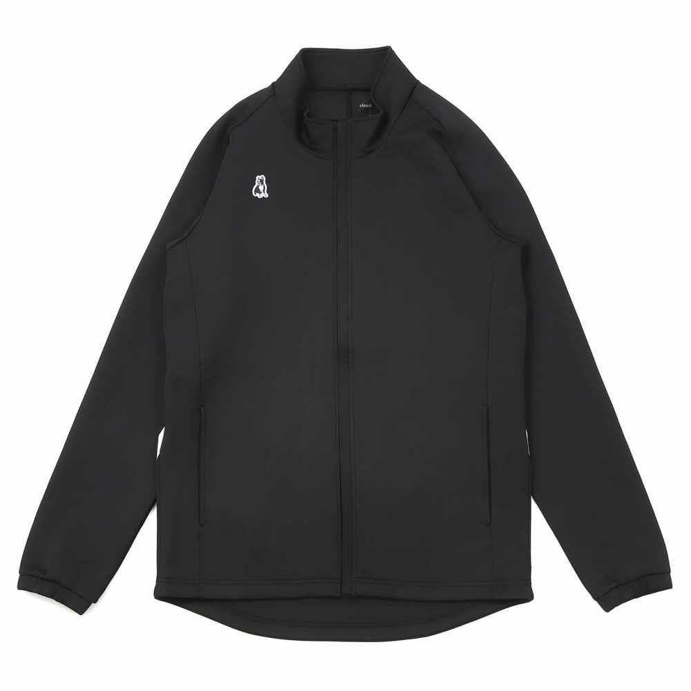 サッカージャンキー(Soccer Junky)ジャケット 蜂楽廻犬+290ストレッチフルZIPトレーニングジャケット キッズ ブラック(02) CP23D33K