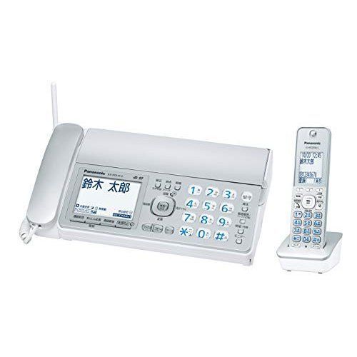 Panasonic パナソニック コードレス普通紙FAX おたっくす シルバー [子機1台 /普通紙] KX-PZ310DL-S