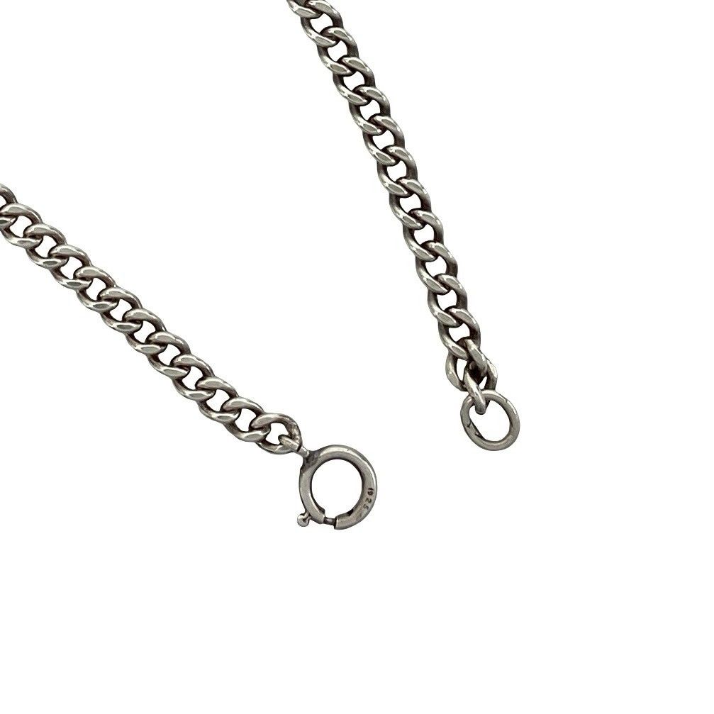 極 美品 TIFFANY&Co. ティファニー ID チェーン ブレスレット シルバー925 バングル アクセサリー シルバー 30325