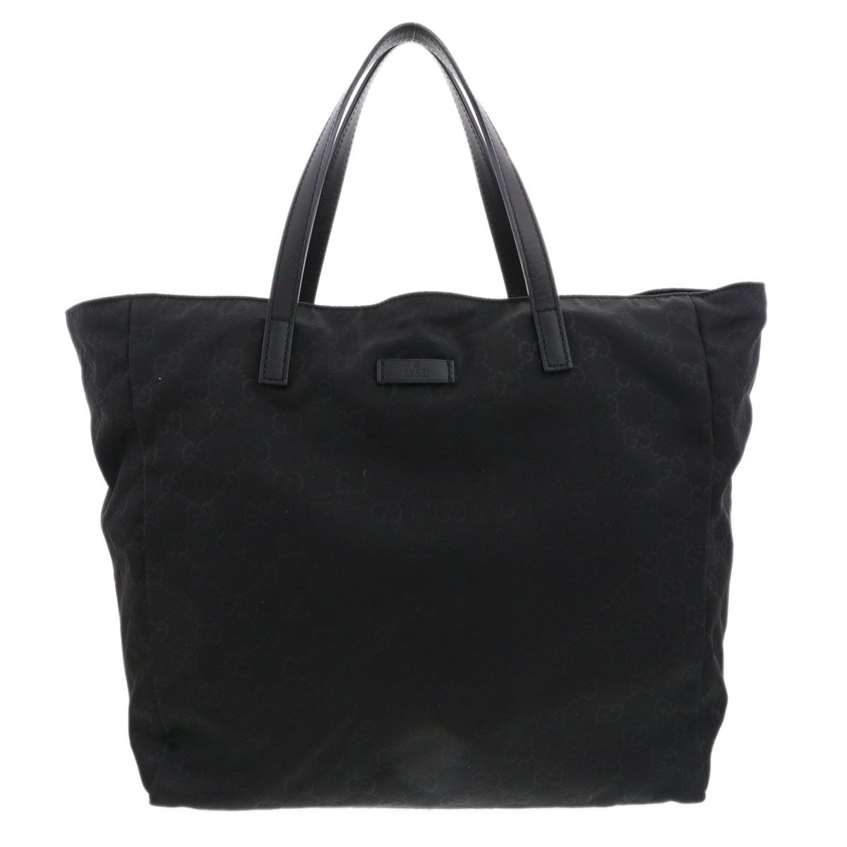 GUCCI グッチ ナイロンGG トートバッグ トートバッグ 282439 レディース ブラック 中古