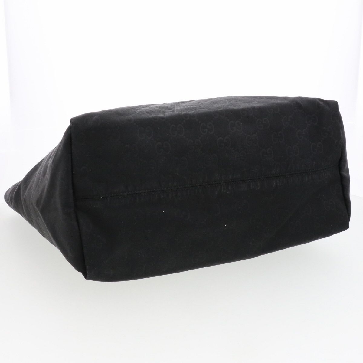 GUCCI グッチ ナイロンGG トートバッグ トートバッグ 282439 レディース ブラック 中古