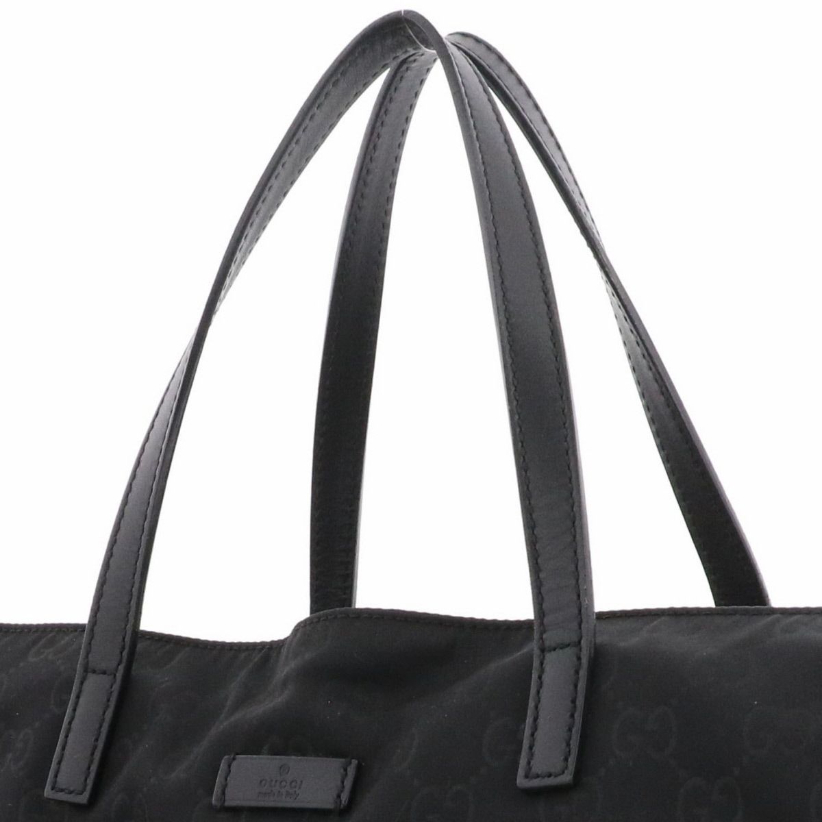 GUCCI グッチ ナイロンGG トートバッグ トートバッグ 282439 レディース ブラック 中古