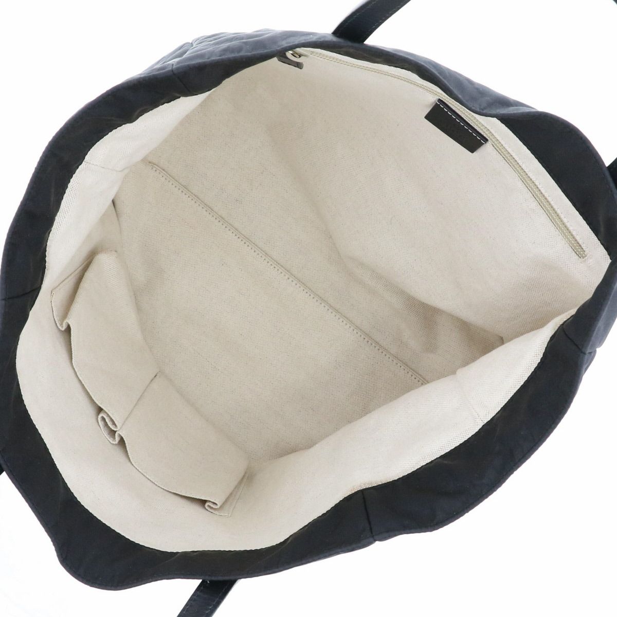 GUCCI グッチ ナイロンGG トートバッグ トートバッグ 282439 レディース ブラック 中古