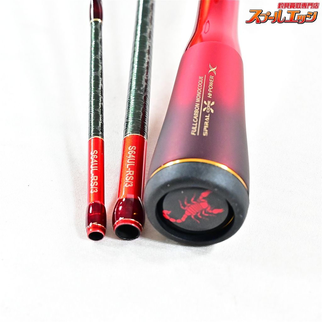 ★☆【シマノ】 24ワールドシャウラ テクニカルエディション S64UL-RS/3 SHIMANO WORLD SHAULA ニジマス K_115★☆v47626