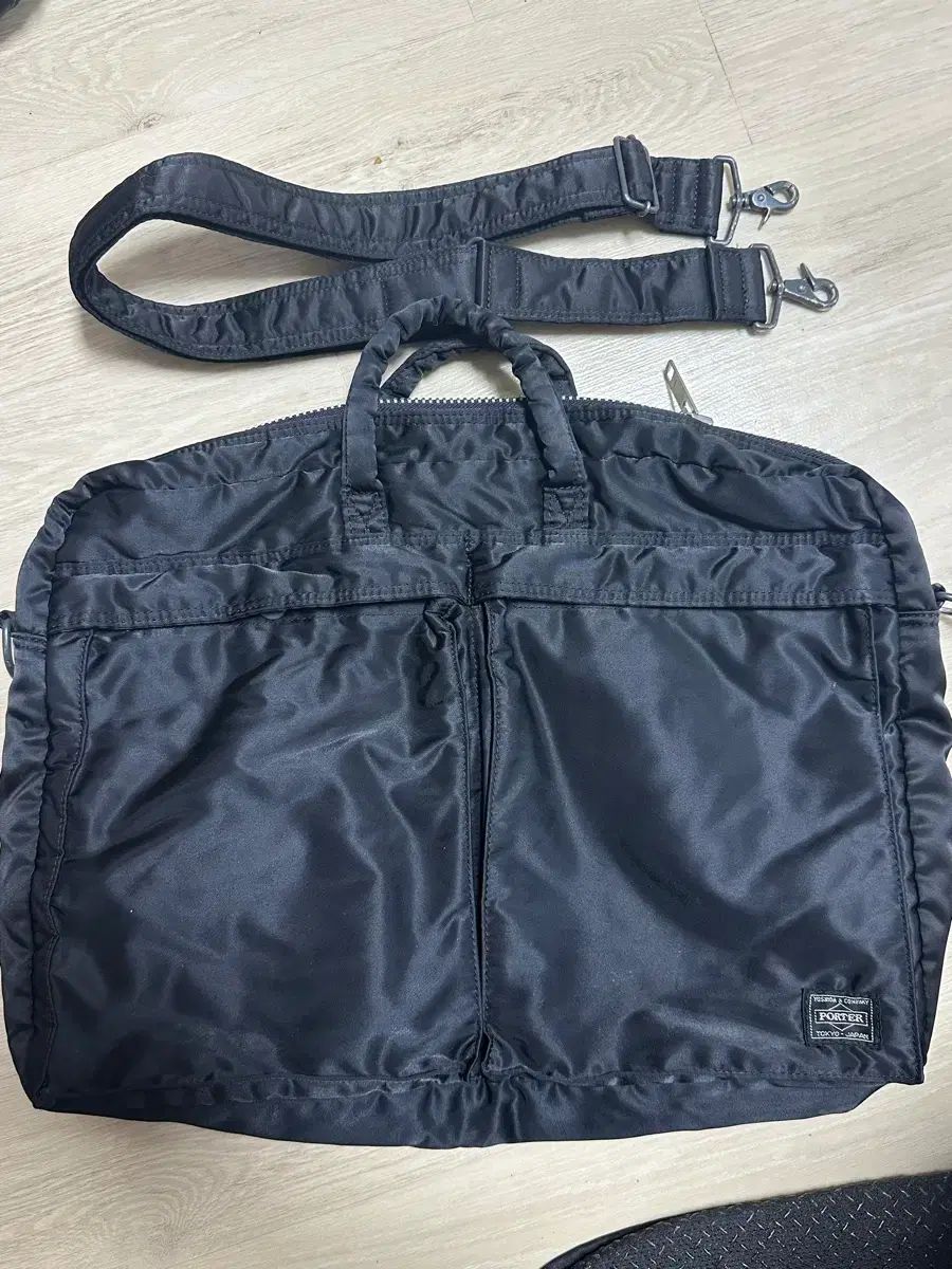 PORTER 吉田ポーター タンカー 2way ブリーフケース ショルダーバッグ ブラック