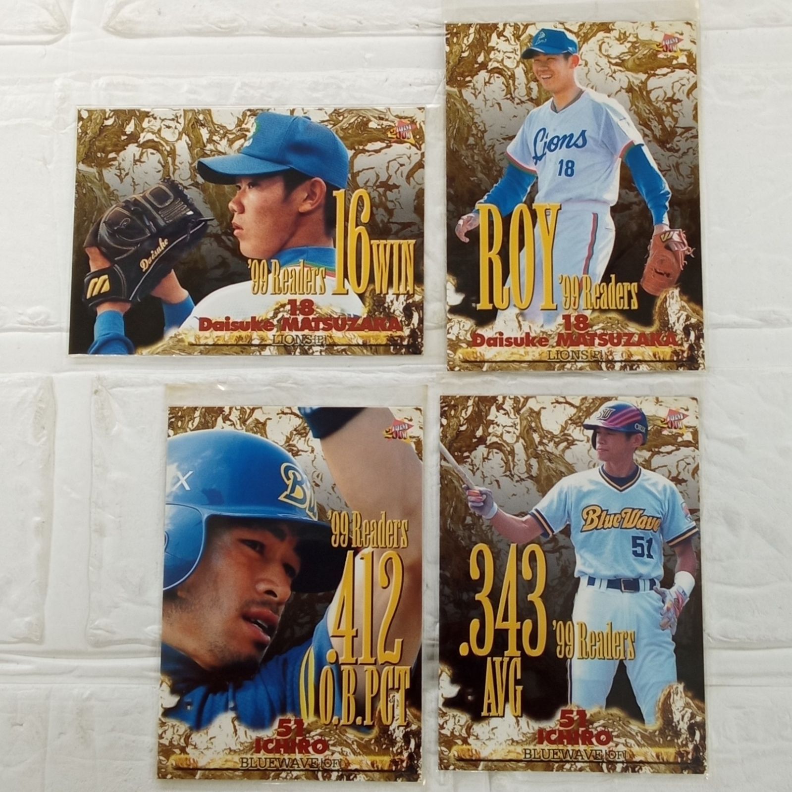 BBM2000 1999年タイトルホルダー 32枚セット エラー品 ベースボール