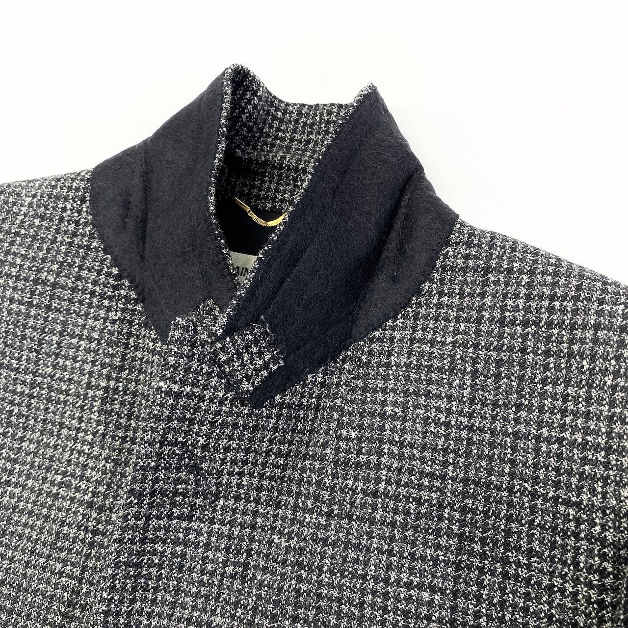 e8 【極美品】SAINT LAURENT ツイードジャケット テーラードジャケット イタリア製 36サイズ グレー系 ウール100% メンズ 男性用k02i e8 【極美品】SAINT LAURENT ツイードジャケット テーラードジャケット イタリア製 36サイズ グレー系 ウール100% メンズ 男性用k02i