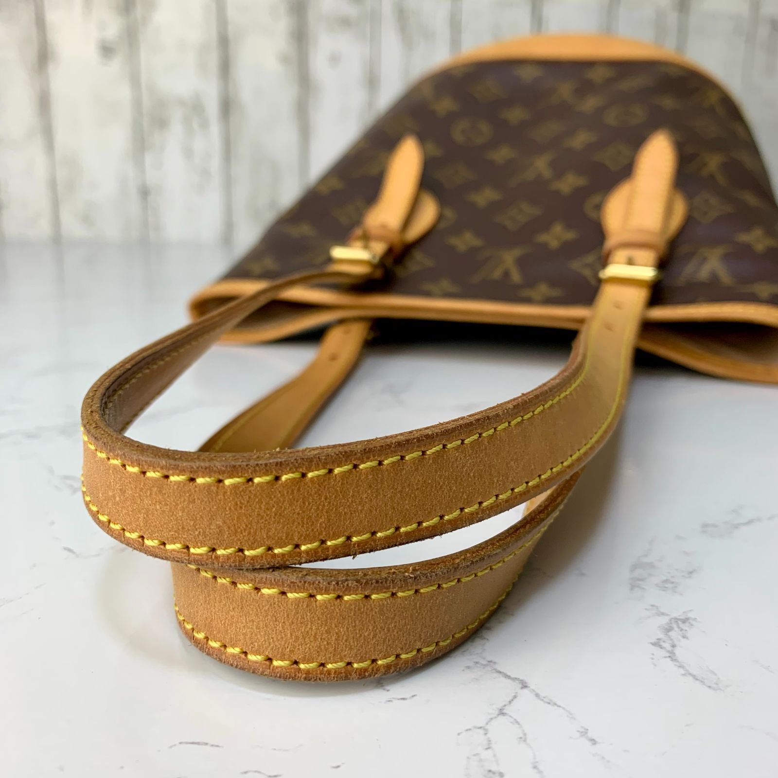 LOUIS VUITTON バケット PM モノグラム トート ショルダーバッグ M42238 【状態ランク:SS】 LOUIS VUITTON バケット PM モノグラム トート ショルダーバッグ M42238 【状態ランク:SS】