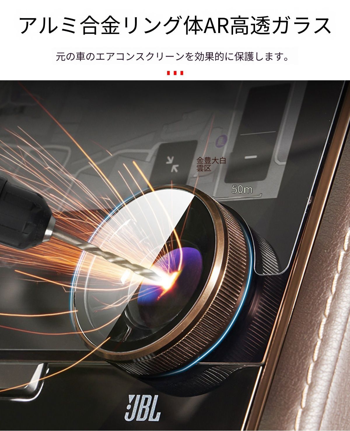 【送料無料】トヨタ アルファード ヴェルファイア 40系 Toyota Alphard Vellfire 2023-2026 対応 センターコンソールダイヤルリング 旋钮保護カバー 内装ガーニッシュ アルミ合金製 木目調 ブラック仕様 3点セット
