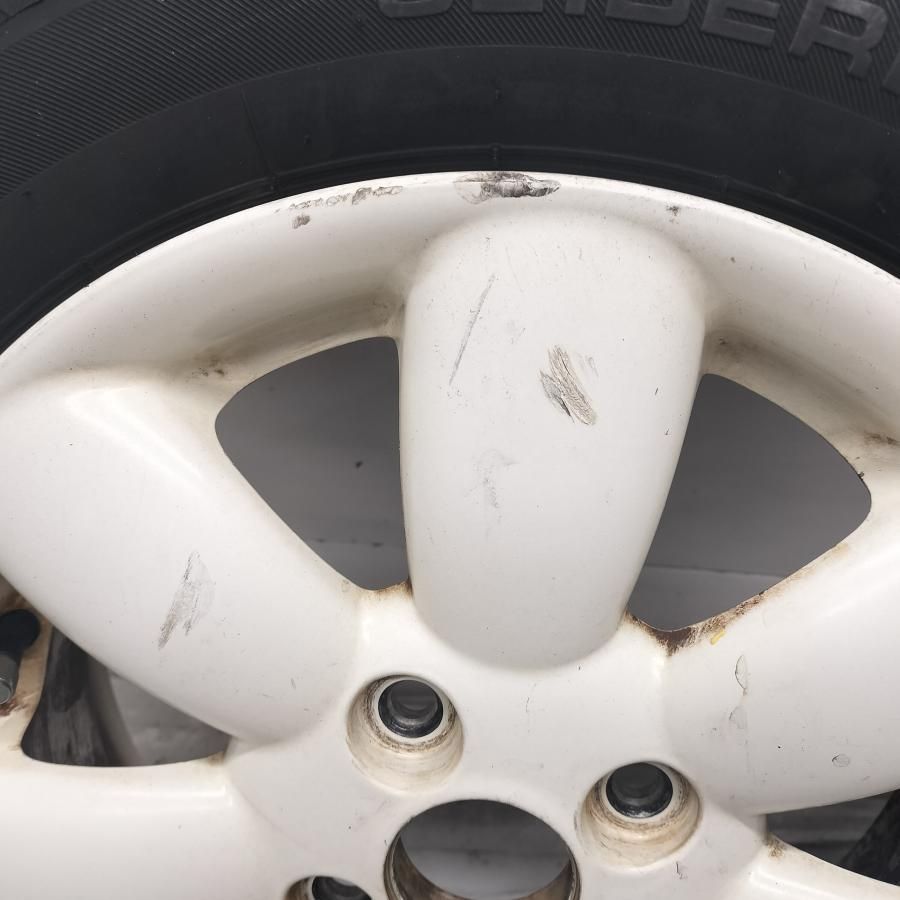 ◆配送先指定あり◆ ＜国産ノーマル x ホイール 1本＞ 155/65R14 SEIBERLING 14X4.5J アルトラパン HE22S 純正 4H -100 中古 ～本州・四国は送料無料～