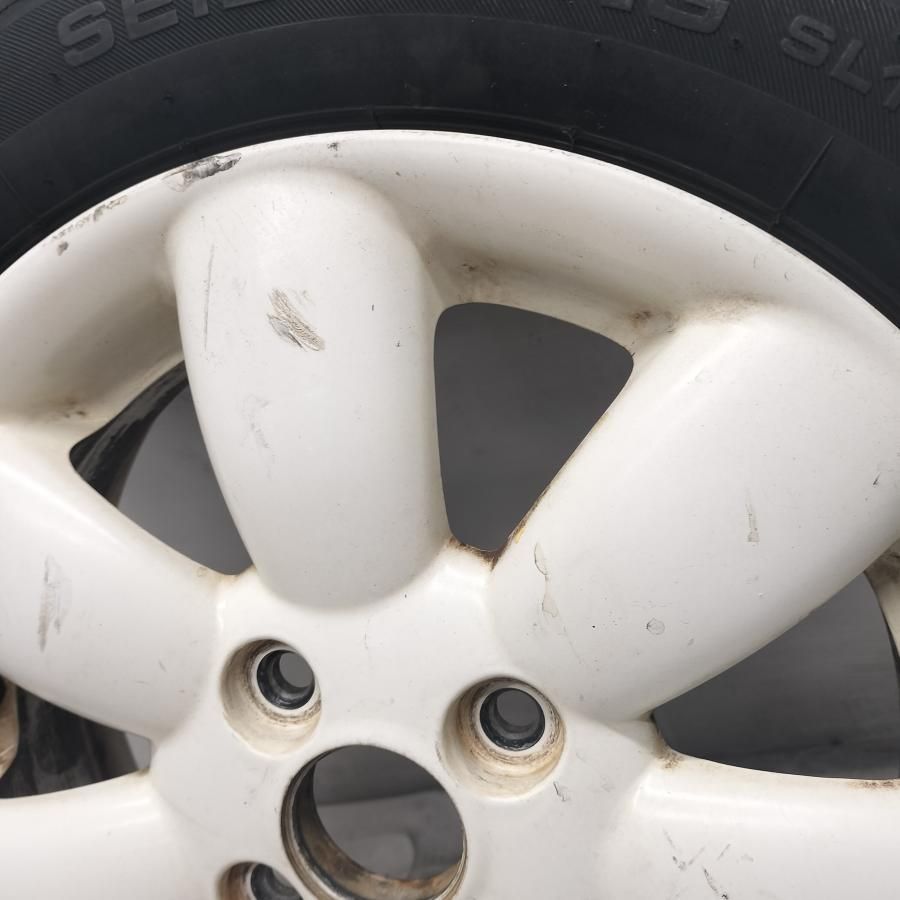 ◆配送先指定あり◆ ＜国産ノーマル x ホイール 1本＞ 155/65R14 SEIBERLING 14X4.5J アルトラパン HE22S 純正 4H -100 中古 ～本州・四国は送料無料～