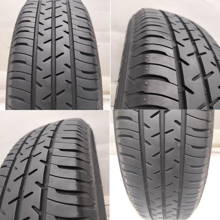 ◆配送先指定あり◆ ＜国産ノーマル x ホイール 1本＞ 155/65R14 SEIBERLING 14X4.5J アルトラパン HE22S 純正 4H -100 中古 ～本州・四国は送料無料～