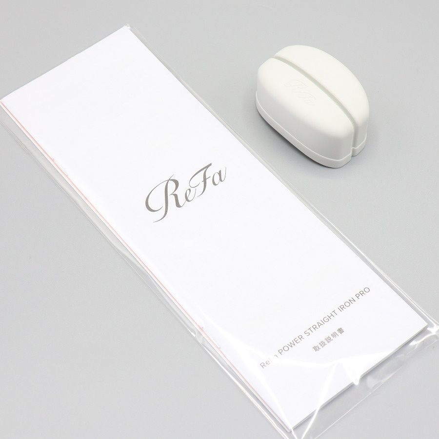 MTG ReFa POWER STRAIGHT IRON PRO RE-BS-02A ホワイト リファ パワー ストレートアイロン 本体
