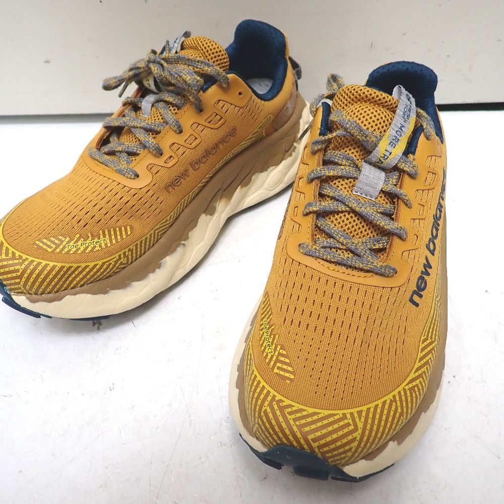 Ft642842 ニューバランス スニーカー Fresh Foam X More Trail v3 AY3 MTMORAY3 2E イエロー 27.0cm メンズ NEW BALANCE 中古