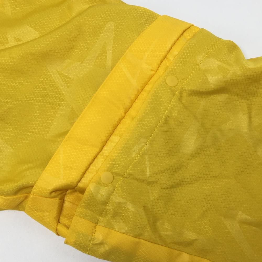 【超美品】ラウドマウス 2WAYスニード イエロー シューティングスター地模様 袖着脱可 裏地メッシュ メンズ LL ゴルフウェア LOUDMOUTH