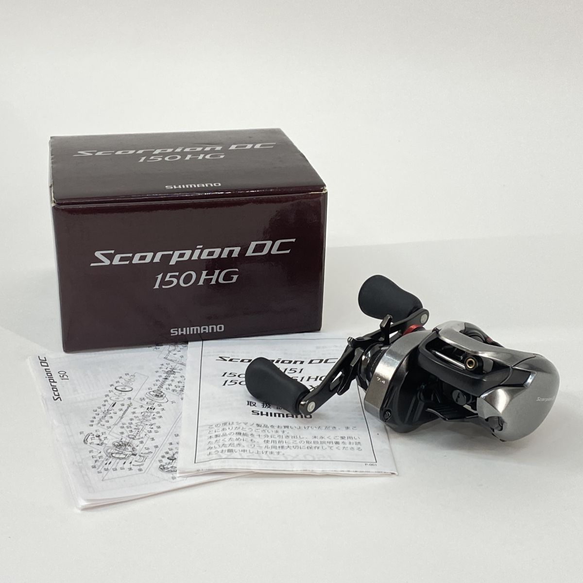 SHIMANO シマノ 21 Scorpion スコーピオン DC 150HG 04308 右ハンドル