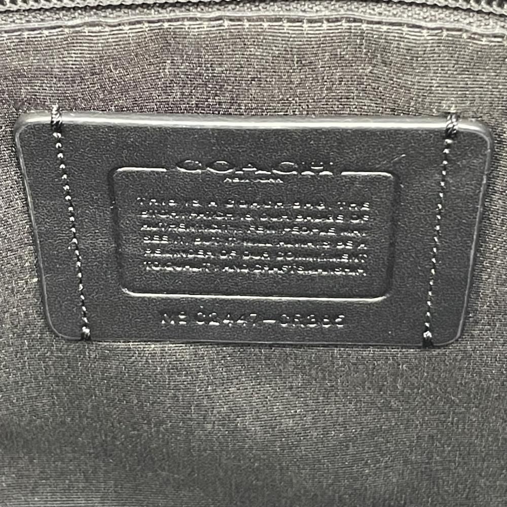【中古】COACH ハドソン ダブルハンドルトートバッグ シグネチャー ブラック[79]