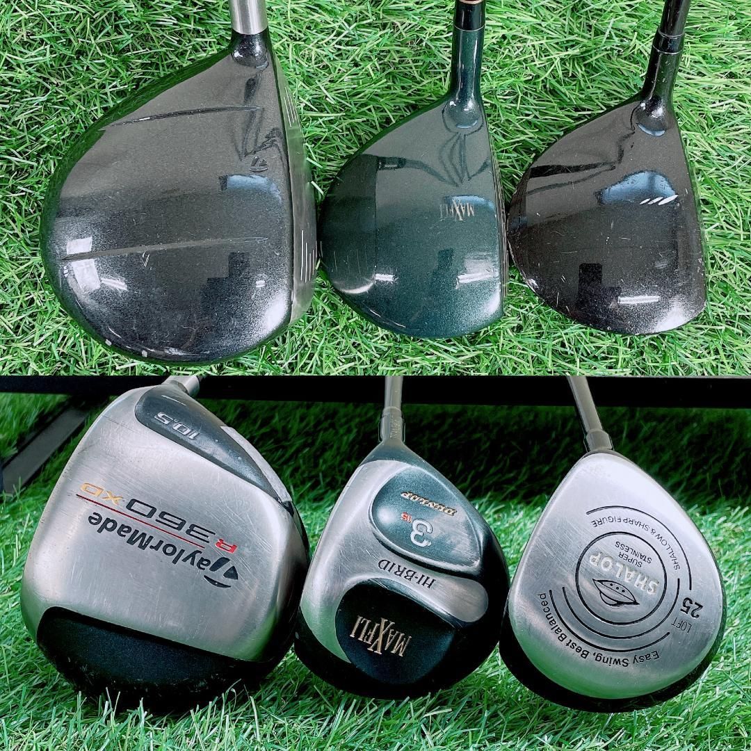 ゴルフ クラブ フルセット テーラーメイド 入り 初心者 メンズ O3689