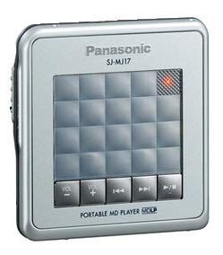 Panasonic パナソニック SJ-MJ17-S シルバー ポータブルMDプレーヤー MDLP対応 (MD再生専用機/MD)t