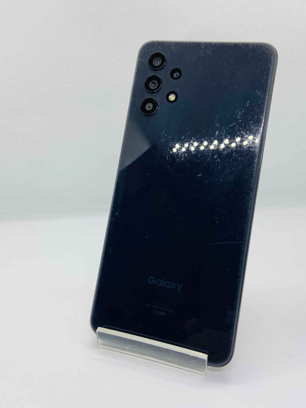 ☆【訳あり品】au Galaxy A32 5G 64GB SCG08 オーサムブラック - メルカリ