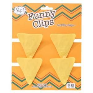 【新品・5営業日で発送】丸眞 yup ／ヤップ トルティーヤチップスクリップ クリップ おもしろい かわいい (585026300)【入数:5】