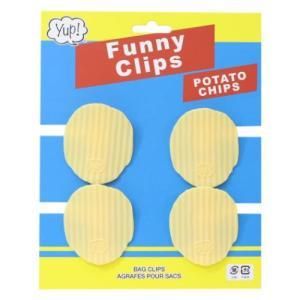 【新品・5営業日で発送】丸眞 yup ／ヤップ ポテトチップスクリップ クリップ おもしろい かわいい (585026200)【入数:5】