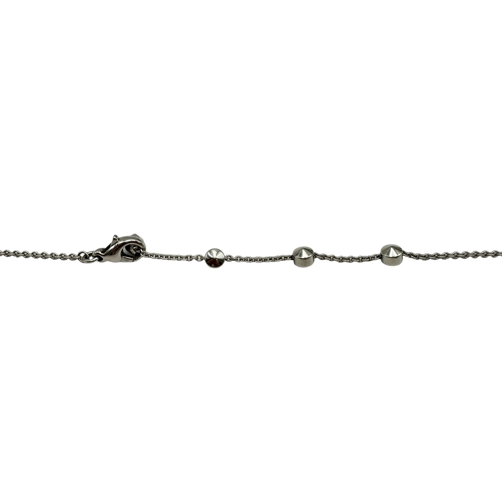ブルガリ BVLGARI ルチアネックレス ホワイトゴールド 750 オニキス ジュエリー