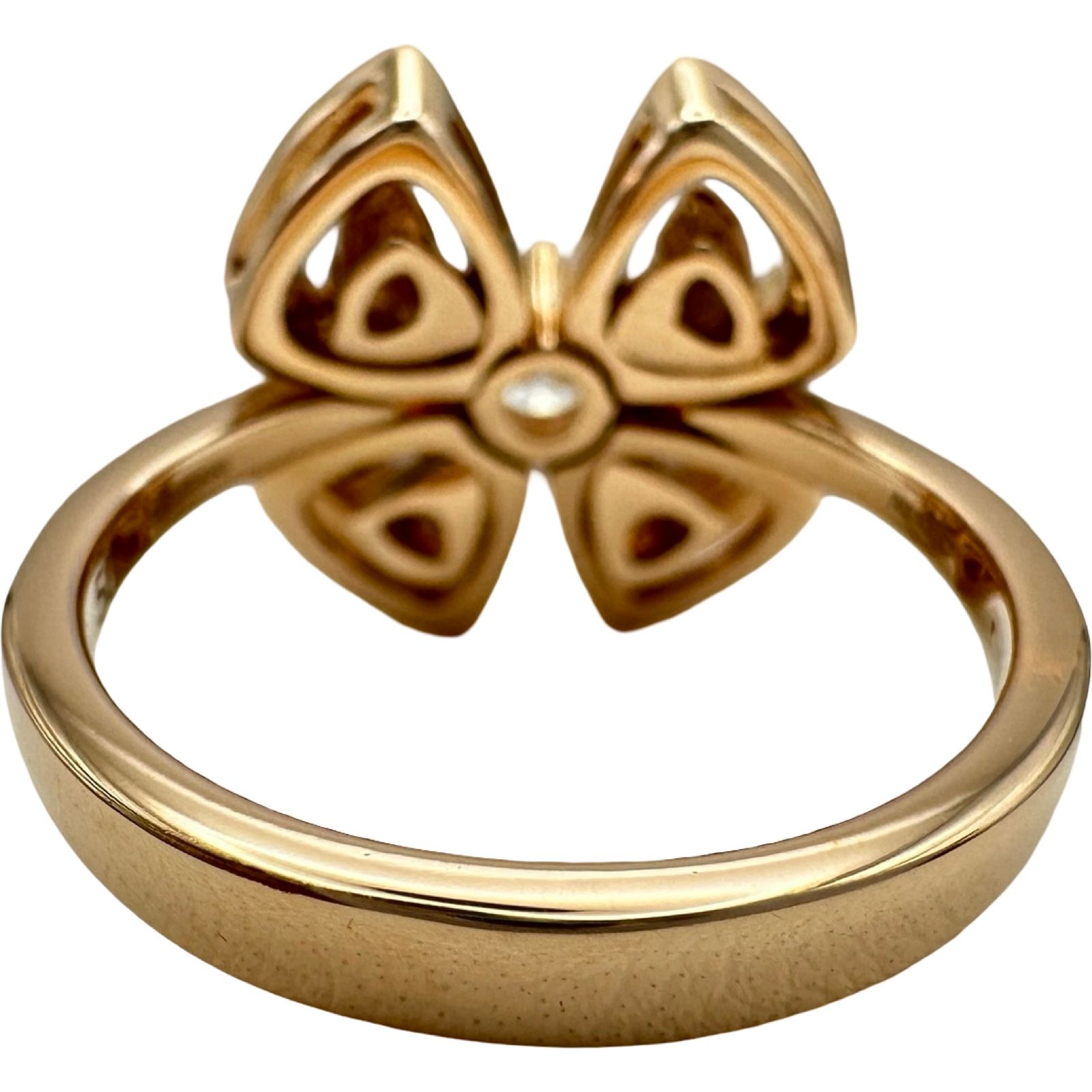 ブルガリ BVLGARI フィオレヴァーリング ピンクゴールド Au750 ジュエリー