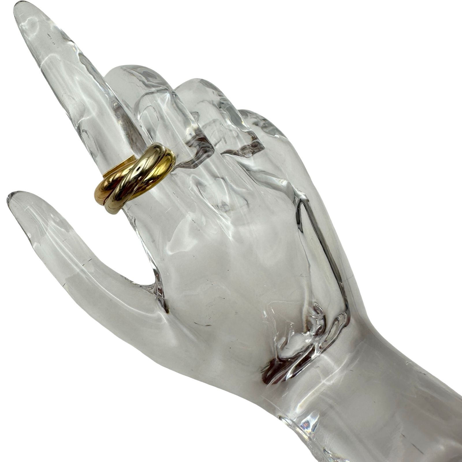 カルティエ Cartier トリニティリング ゴールド/ホワイトゴールド/ピンクゴールド 750 ジュエリー