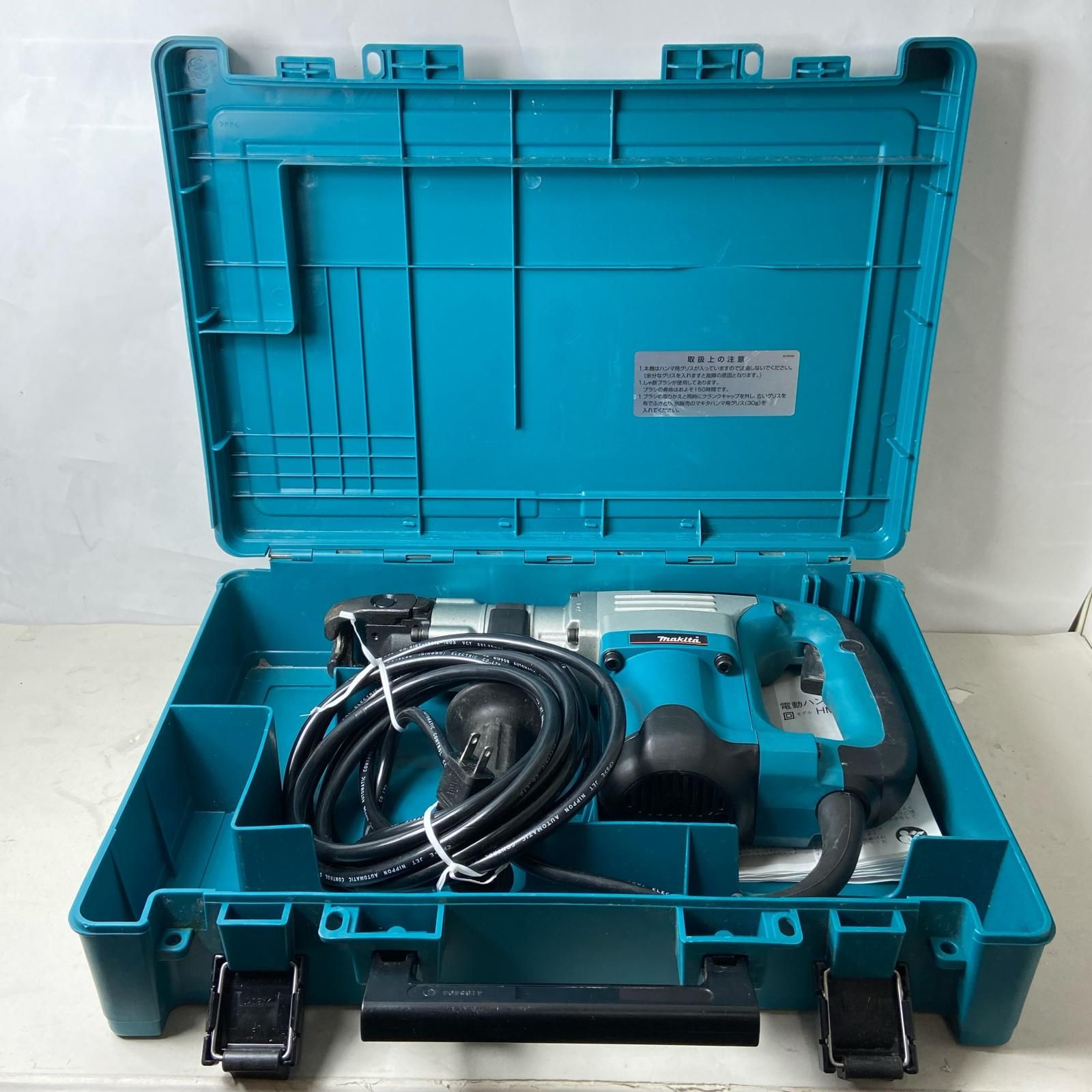 MAKITA マキタ 電動ハンマー 六角17mm　100v HM0830 ブルー 13,838円