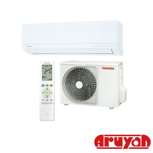 (新品未使用）東芝 ルームエアコン RAS-2815T-W ホワイト 10畳程度 Tシリーズ 高さ250mmコンパクトタイプ ベーシックモデル 4904530133510