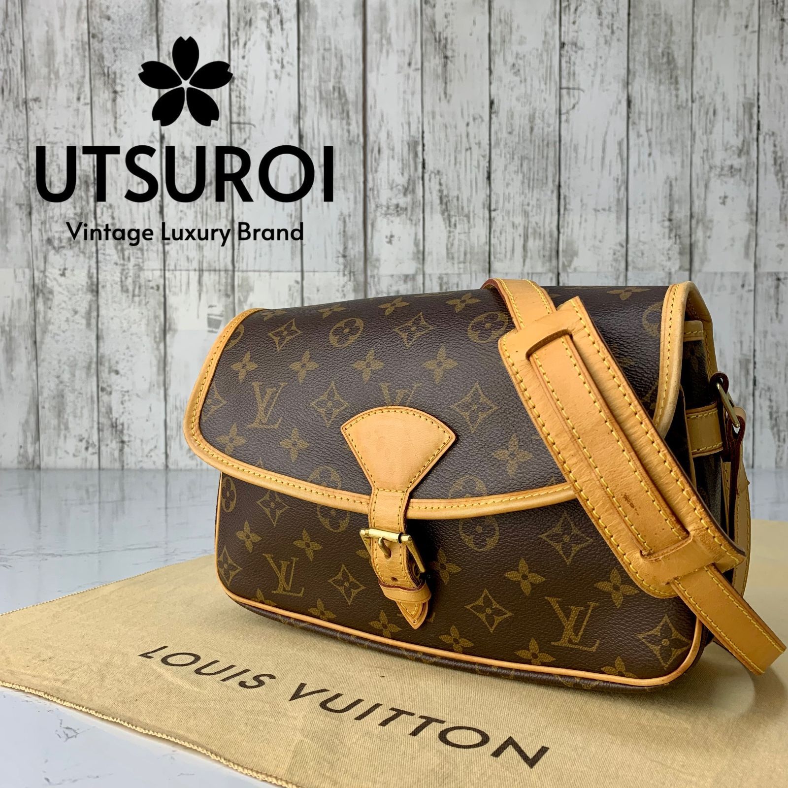 LOUIS VUITTON ソローニュ モノグラム クロスボディ ショルダーバッグ M42250 【状態ランク：SS】