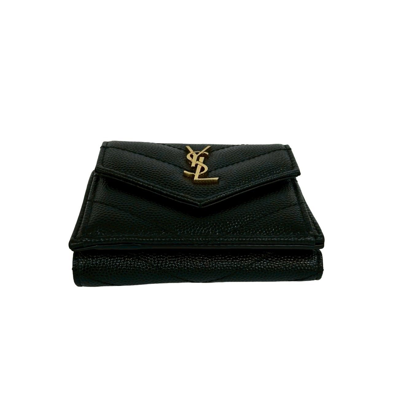 未使用保管品 SAINT LAURENT PARIS サンローランパリ YSL ロゴ 金具