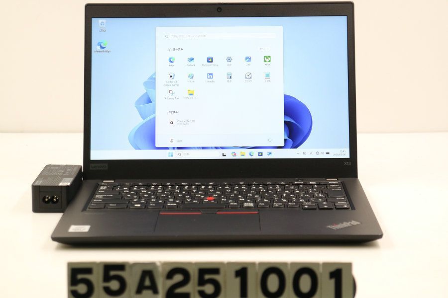 lenovo ThinkPad X13 Gen1 Core i5 10210U 1.6GHz/8GB/256GB(SSD)/13.3W/FHD(1920x1080)/Win11 【55A251001】