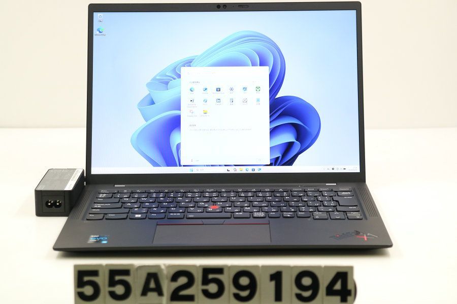 Lenovo ThinKPad X1 Carbon 9th Gen Core i5 1135G7 2.4GHz/8GB/256GB(SSD)/14W/WUXGA(1920x1200)/Win11 【55A259194】