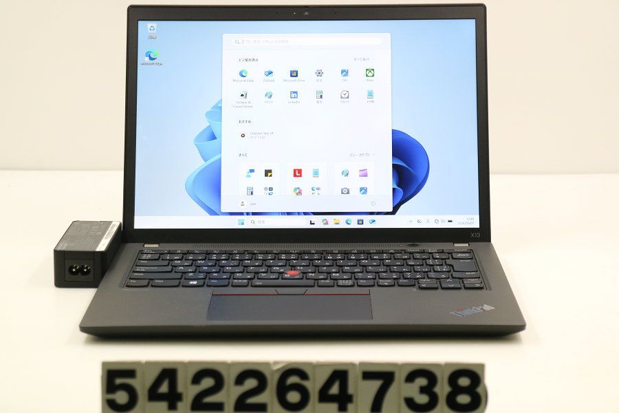 Lenovo ThinkPad X13 Gen2 Core i7 1165G7 2.8GHz/16GB/128GB(SSD)/13.3W/WUXGA(1920x1200)/Win11 【542264738】