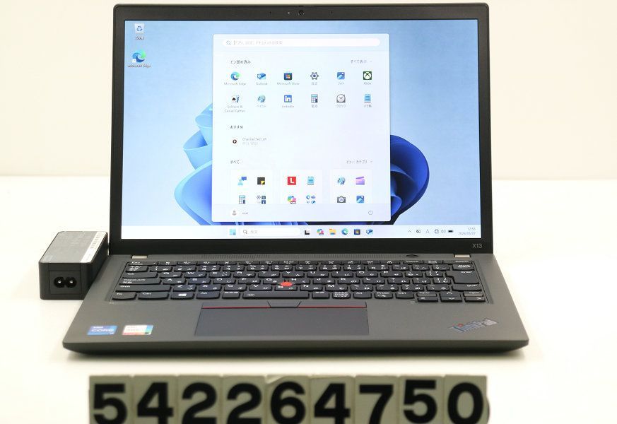 Lenovo ThinkPad X13 Gen2 Core i7 1165G7 2.8GHz/16GB/128GB(SSD)/13.3W/WUXGA(1920x1200)/Win11 【542264750】