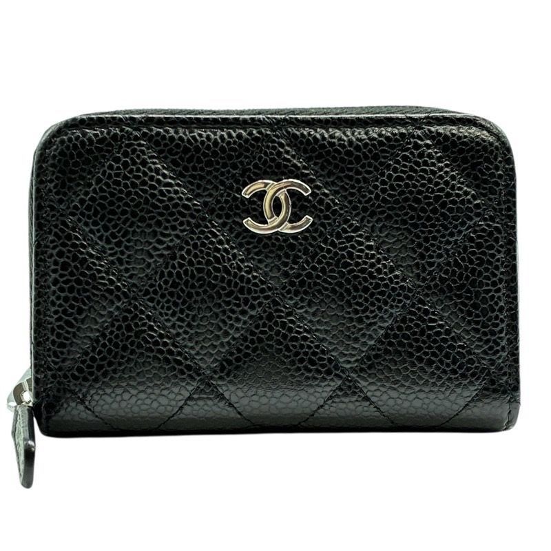 CHANEL　シャネル　中古品　USED-AB　AP0214　キャビアスキン　クラシックジップ　コインパース　　g3102237927900004　レディース　かんてい局宜野湾愛知店