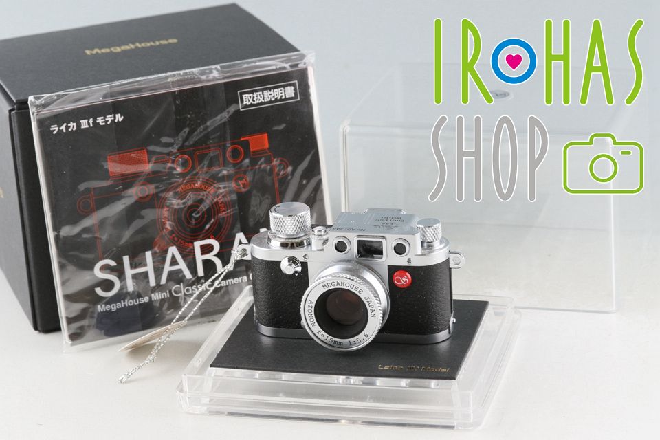 Sharan Leica IIIf Model Megahouse Mini Classic Camera Collection With Box #50824L8