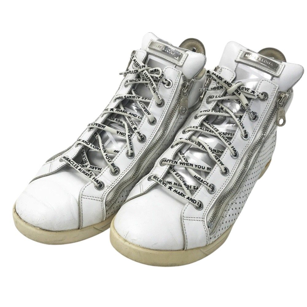 MARK&LONA マークアンドロナ MLS-9A-SS03 ハイカット ゴルフシューズ ホワイト系 27cm [240101675254] ゴルフウェア メンズ ストスト