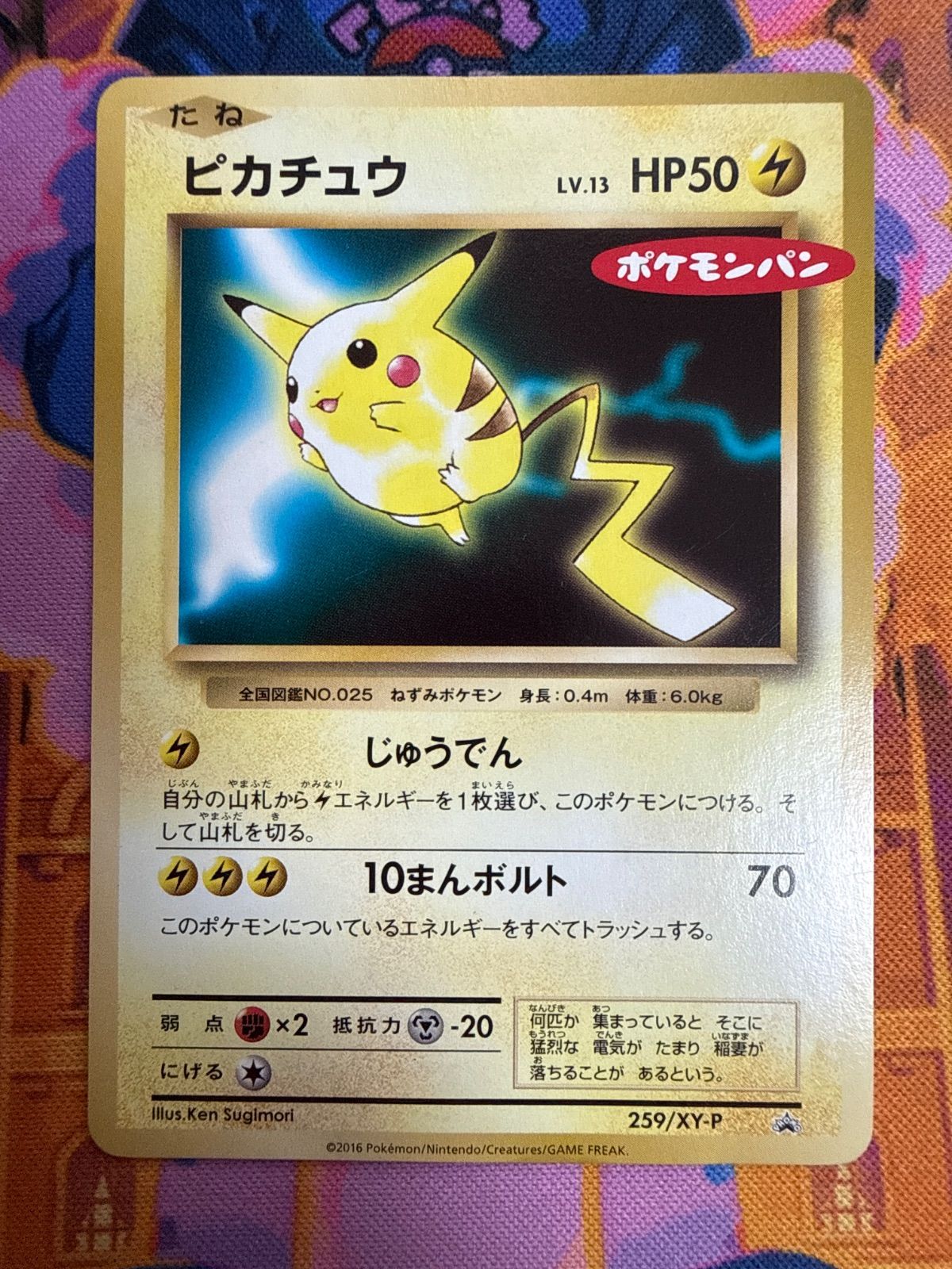 ピカチュウ PROMO 259/XY-P ポケモンカード ポケモンパン