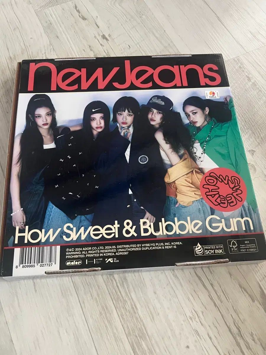 NewJeans ハウスウィート（SWEET） アルバム 団体 + 特典